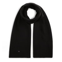 Κασκόλ TOMMY HILFIGER TH Knit Scarf AW0AW19120 Μαύρο