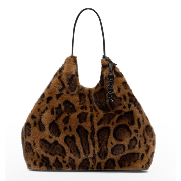 Τσάντα DKNY Paula Tote Handbag R53ADE48 Λεοπάρ