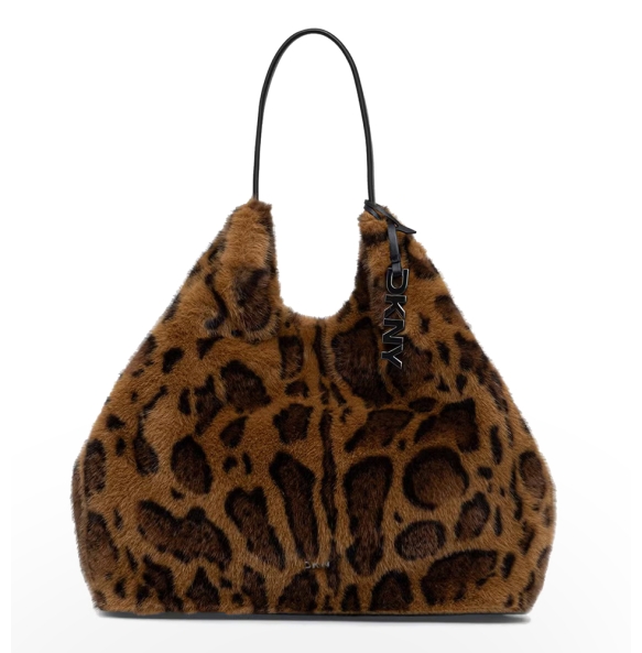 Τσάντα DKNY Paula Tote Handbag R53ADE48 Λεοπάρ