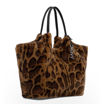 Τσάντα DKNY Paula Tote Handbag R53ADE48 Λεοπάρ