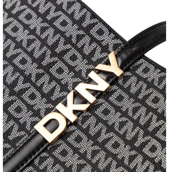 Τσάντα DKNY Avril Tote Handbag R52A5G54 Μαύρο Τσάντα DKNY Avril Tote Handbag R52A5G54 Μαύρο