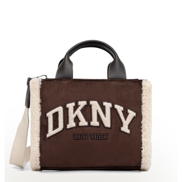 Τσάντα DKNY Hadlee Tote Handbag R53AMC80 Καφέ