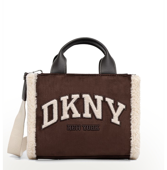 Τσάντα DKNY Hadlee Tote Handbag R53AMC80 Καφέ