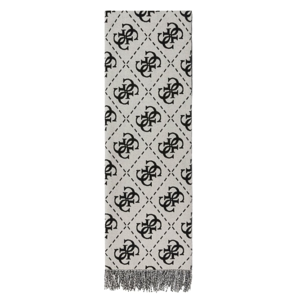 Κασκόλ GUESS Nolana Scarf AW5217VIS03 Γκρι