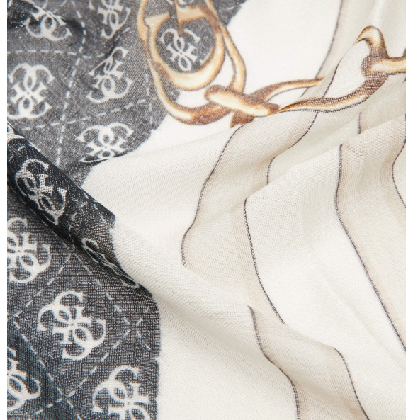 Φουλάρι GUESS Scarf AW5351VIS03 Μαύρο