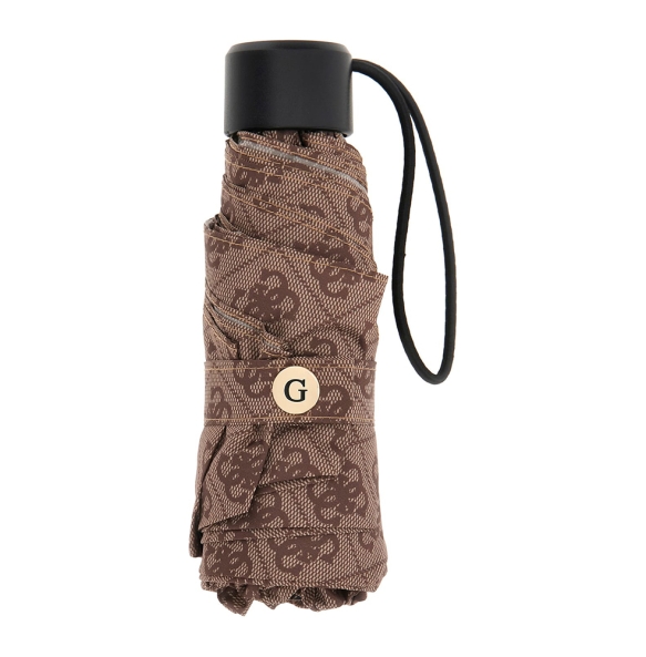 Ομπρέλα Guess Mini Οpen-Close Umbrella AW5388POL01 Μπεζ