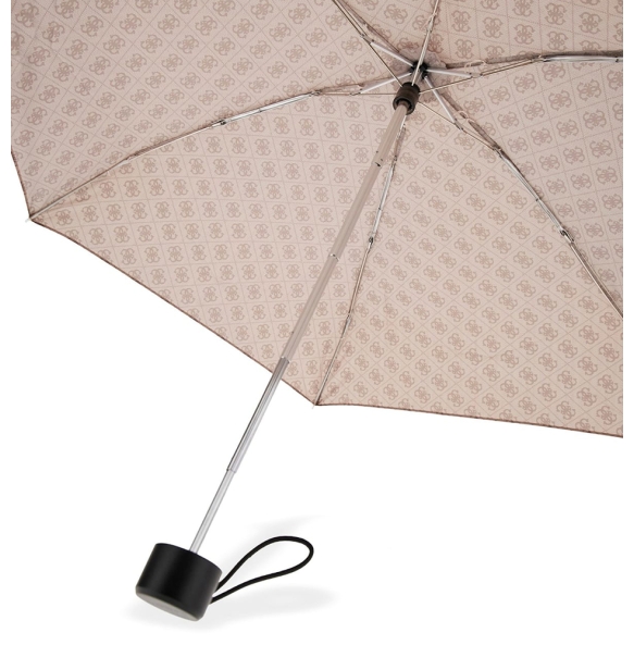 Ομπρέλα Guess Mini Οpen-Close Umbrella AW5388POL01 Μπεζ