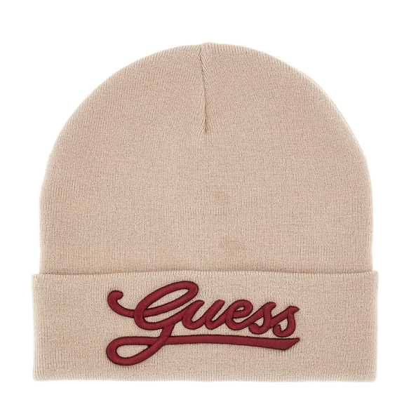 Σκουφάκι GUESS Beanie Embroidered Logo AW5400POL01 Μπεζ Σκουφάκι GUESS Beanie Embroidered Logo AW5400POL01 Μπεζ