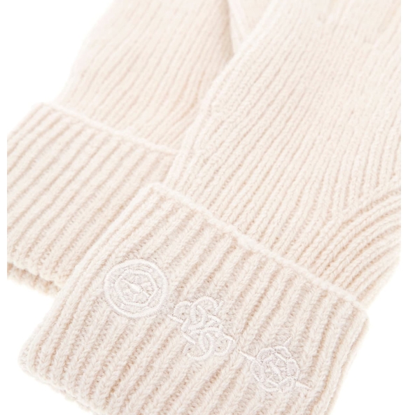 Γάντια GUESS Cresidia Knitted AW5405POL02 Μπεζ