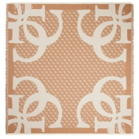 Φουλάρι GUESS Jacquard Kefiah AW5418POL03 Μπεζ