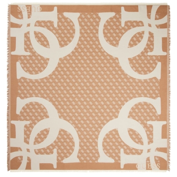 Φουλάρι GUESS Jacquard Kefiah AW5418POL03 Μπεζ
