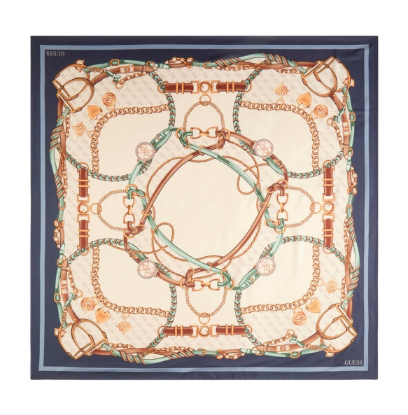 Φουλάρι GUESS Kefiah AW5444POL01 Μπλε