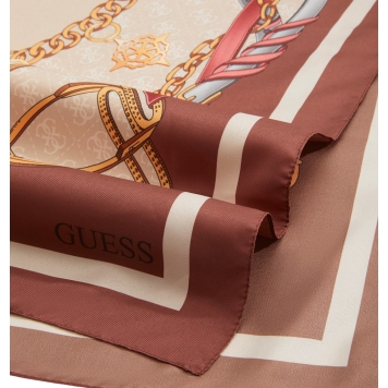 Φουλάρι GUESS Kefiah AW5444POL01 Καφέ