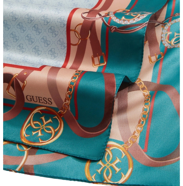 Φουλάρι GUESS AW5445POL01 Μπλε Φουλάρι GUESS AW5445POL01 Μπλε