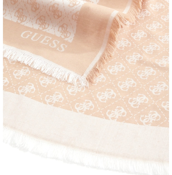 Φουλάρι GUESS Eco Erica Kefiah AW5449VIS03 Μπεζ