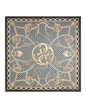 Φουλάρι GUESS Kefiah Max AW5462MOD03 Μαύρο