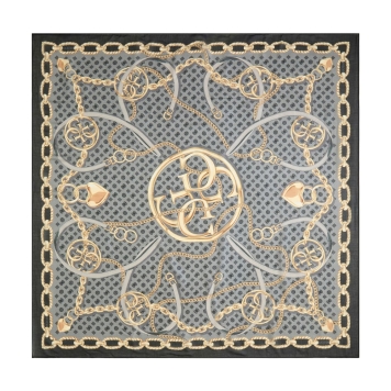 Φουλάρι GUESS Kefiah Max AW5462MOD03 Μαύρο