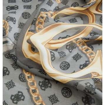 Φουλάρι GUESS Kefiah Max AW5462MOD03 Μαύρο