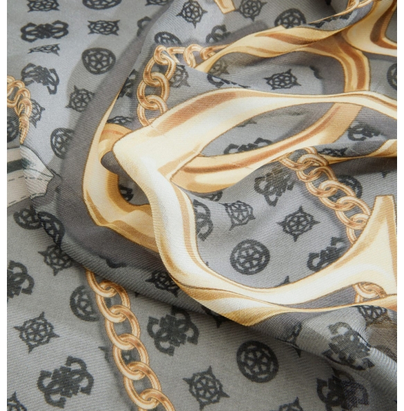 Φουλάρι GUESS Kefiah Max AW5462MOD03 Μαύρο Φουλάρι GUESS Kefiah Max AW5462MOD03 Μαύρο