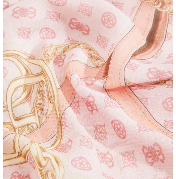 Φουλάρι GUESS Kefiah Max AW5462MOD03 Ροζ
