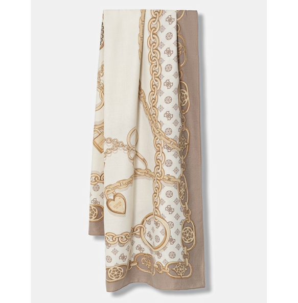 Φουλάρι GUESS AW5464POL03 Μπεζ Φουλάρι GUESS AW5464POL03 Μπεζ