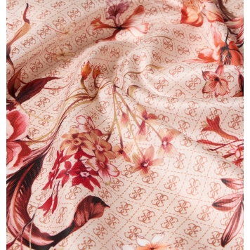 Φουλάρι GUESS Kefiah 90x90 AW5479SIL90 Ροζ