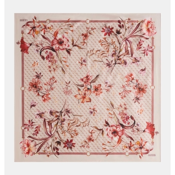 Φουλάρι GUESS Kefiah 90x90 AW5479SIL90 Ροζ