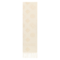 Κασκόλ GUESS Carmella Jcqurd Scarf AW5654POL03 Μπεζ