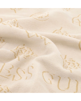 Κασκόλ GUESS Carmella Jcqurd Scarf AW5654POL03 Μπεζ