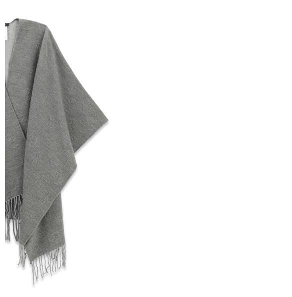Poncho GUESS AW5660POL03 Γκρι