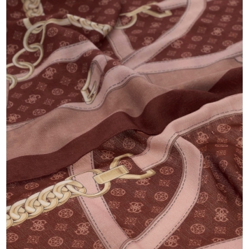 Φουλάρι GUESS Kefiah Printed AW5679POL03 Μπορντό