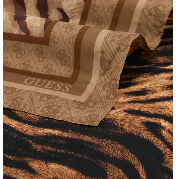 Φουλάρι GUESS Kefiah Printed AW5684POL20 Λεοπάρ