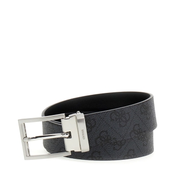 Ζώνη GUESS BMBCLOP5135 Milano 3.5 Διπλής Όψεως Μαύρο