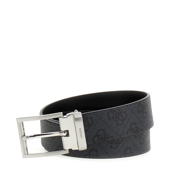 Ζώνη GUESS BMBCLOP5135 Milano 3.5 Διπλής Όψεως Μαύρο Ζώνη GUESS BMBCLOP5135 Milano 3.5 Διπλής Όψεως Μαύρο