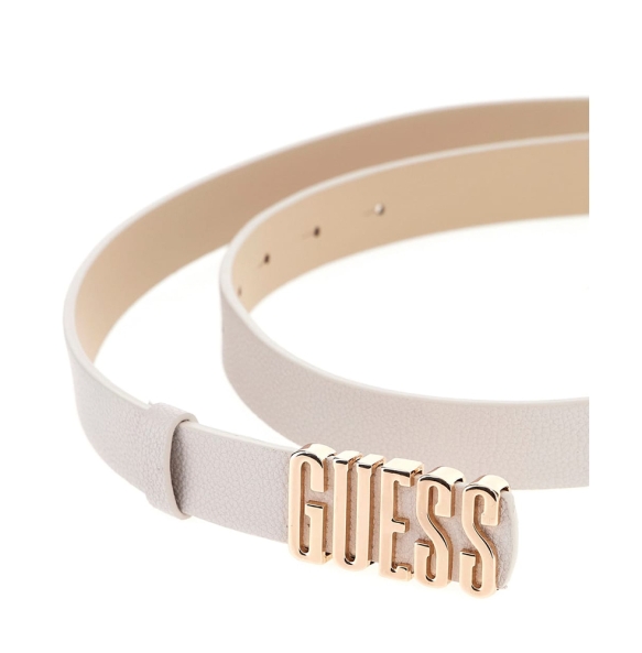 Ζώνη GUESS BW9114P4225 Meridian 2.5 Ιβουάρ