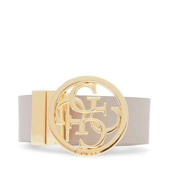 Ζώνη GUESS Noelle 3.5 Διπλής Όψεως BW9166P4235 Εκρού