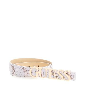 Ζώνη GUESS Zamira 2.0 BW9204P5120 Λευκό