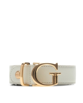 Ζώνη GUESS Bianca Adj&Not Rev H30 BW9362P6230 Λευκό