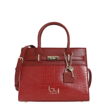 Τσάντα ByBYBLOS Lily BYBS58B02 Κόκκινο Κροκό