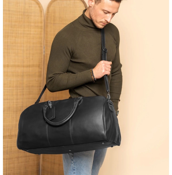 Δερμάτινο Weekender THE CHESTERFIELD BRAND William C20.0004 43lt Μαύρο Δερμάτινο Weekender THE CHESTERFIELD BRAND William C20.0004 43lt Μαύρο