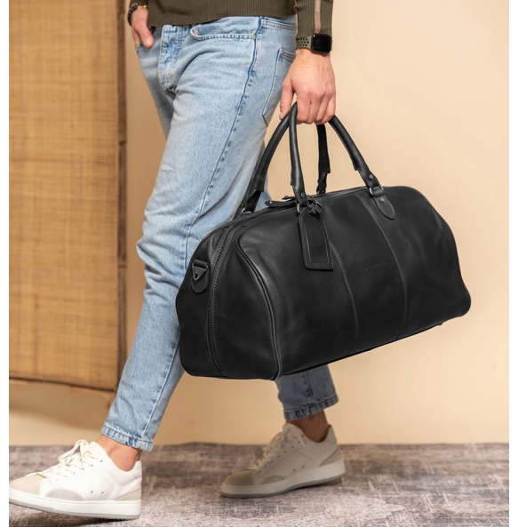 Δερμάτινο Weekender THE CHESTERFIELD BRAND William C20.0004 43lt Μαύρο Δερμάτινο Weekender THE CHESTERFIELD BRAND William C20.0004 43lt Μαύρο