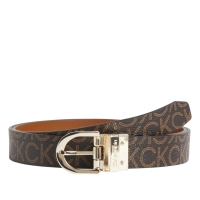 Ζώνη CALVIN KLEIN CK Must 9981 2.5cm Διπλής Όψεως Καφέ
