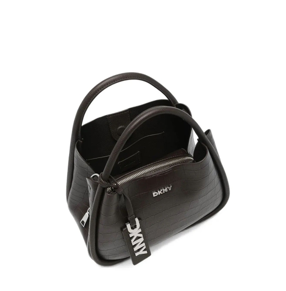 Τσάντα DKNY Capri Shopper Bag R63CPK69 Καφέ
