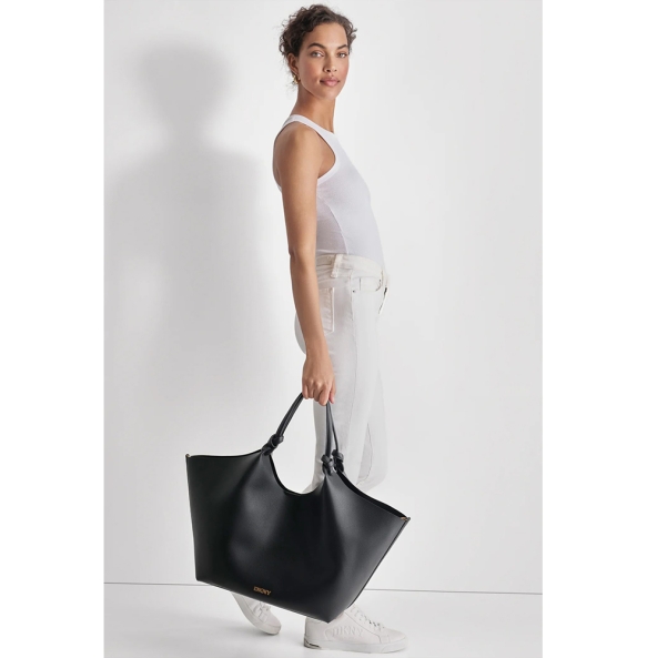 Τσάντα DKNY Paula Large Tote Handbag R42BAE48 Μαύρο