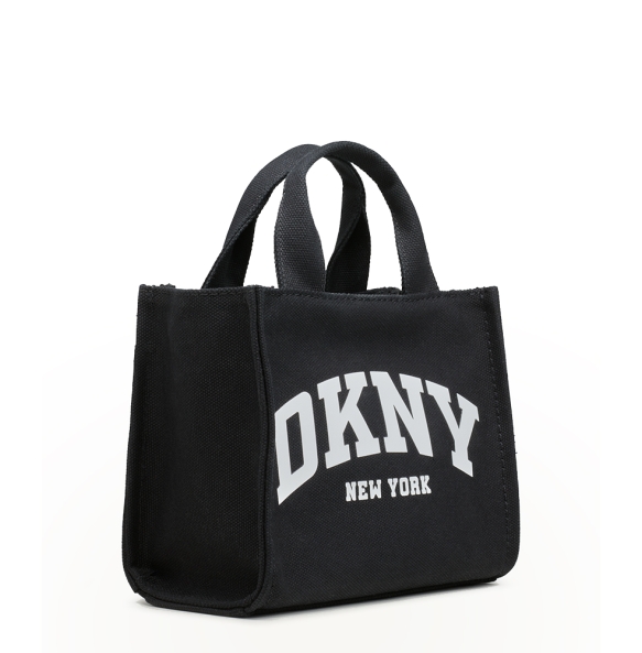Τσάντα DKNY Hadlee Small Canvas Logo Tote Bag R41AOC80 Μαύρο
