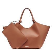 Τσάντα DKNY Paula Large Tote Handbag R42BAE48 Κάμελ