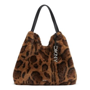 Τσάντα DKNY Paula Tote Handbag R53ADE49 Λεοπάρ