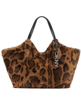 Τσάντα DKNY Paula Tote Handbag R53ADE49 Λεοπάρ