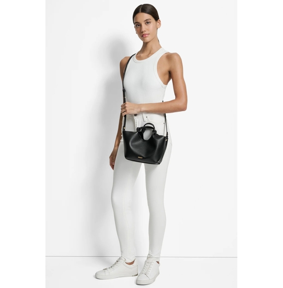 Τσάντα DKNY Paula Small Tote Handbag R53BAM60 Μαύρο