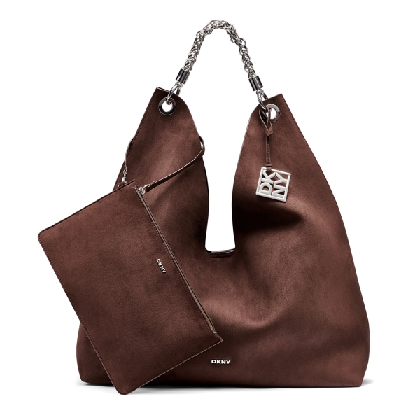 Τσάντα DKNY North Hobos Handbag R63CMS38 Καφέ